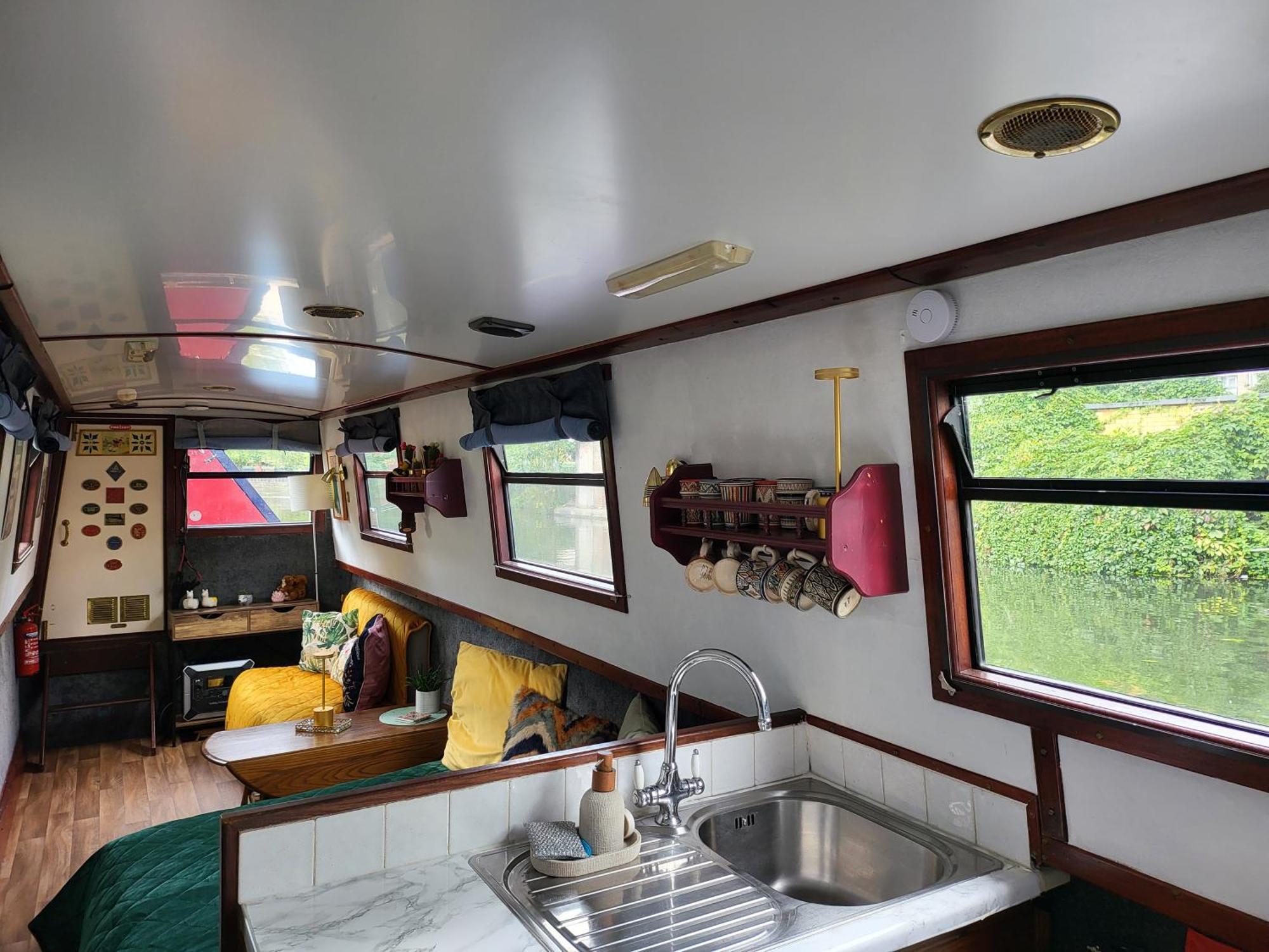 伦敦 Comfy Canal Boat In Little Venice For Family & Friends酒店 外观 照片